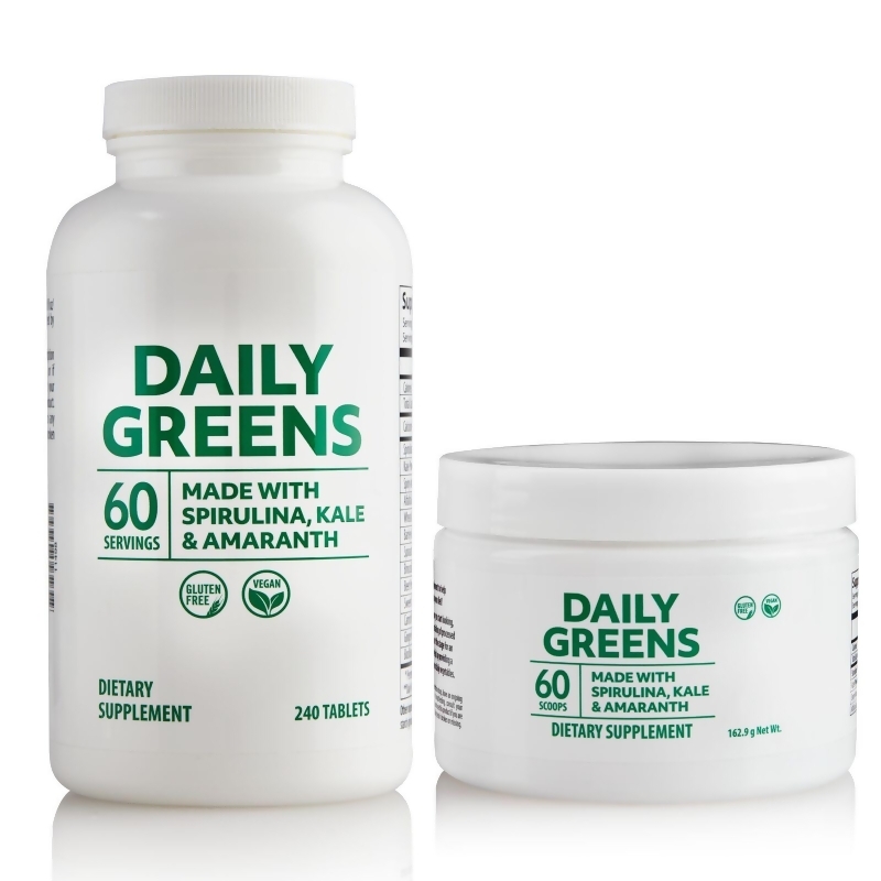 Purchase Daily Greens with Spirulina, Kale and Amaranth