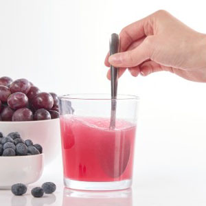 Step 2: Add 2 oz of water for each small capful and stir